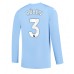 Maillot de foot Manchester City Ruben Dias #3 Domicile vêtements 2023-24 Manches Longues
